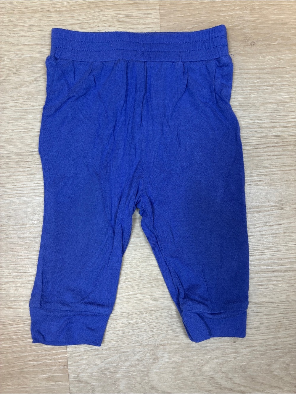 Kate Quinn 6-12M Blue Stretch Cotton Bottoms